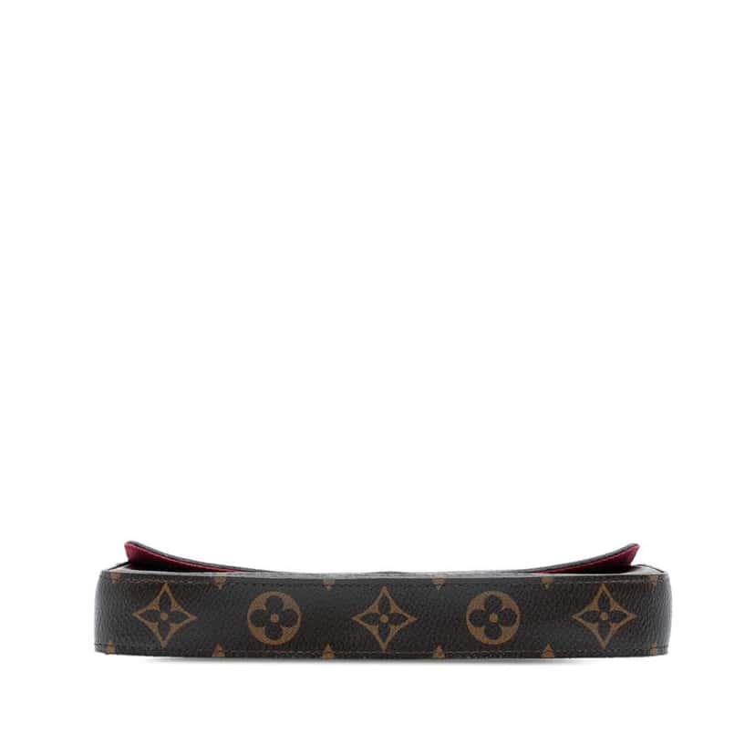 Louis Vuitton Monogram Pochette Felicie Brown Good condition - Inside View