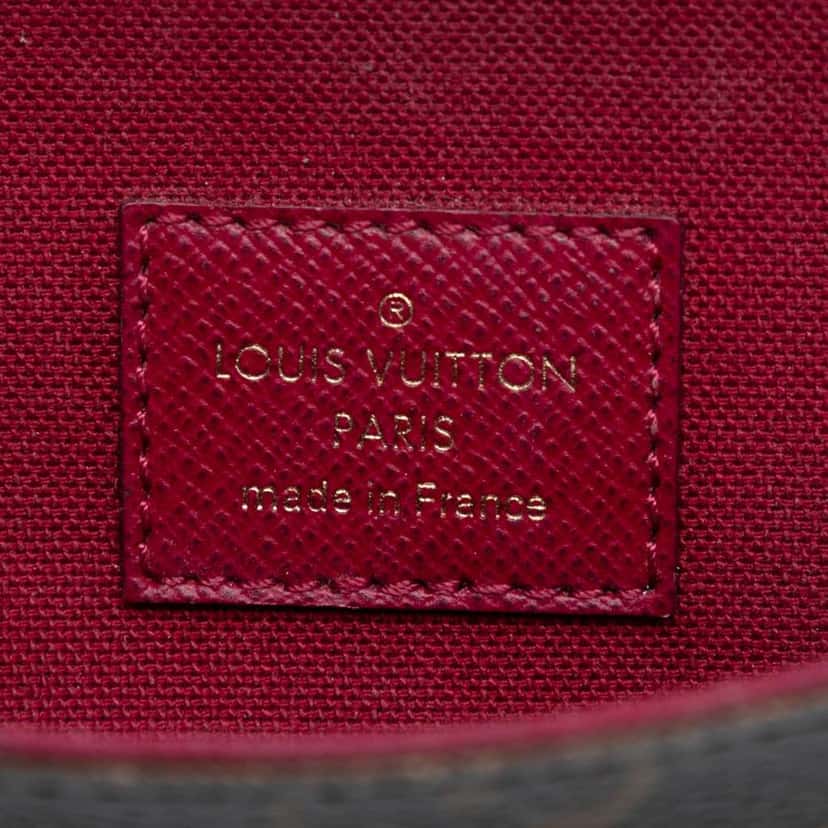 Louis Vuitton Monogram Pochette Felicie Brown Good condition - Box View