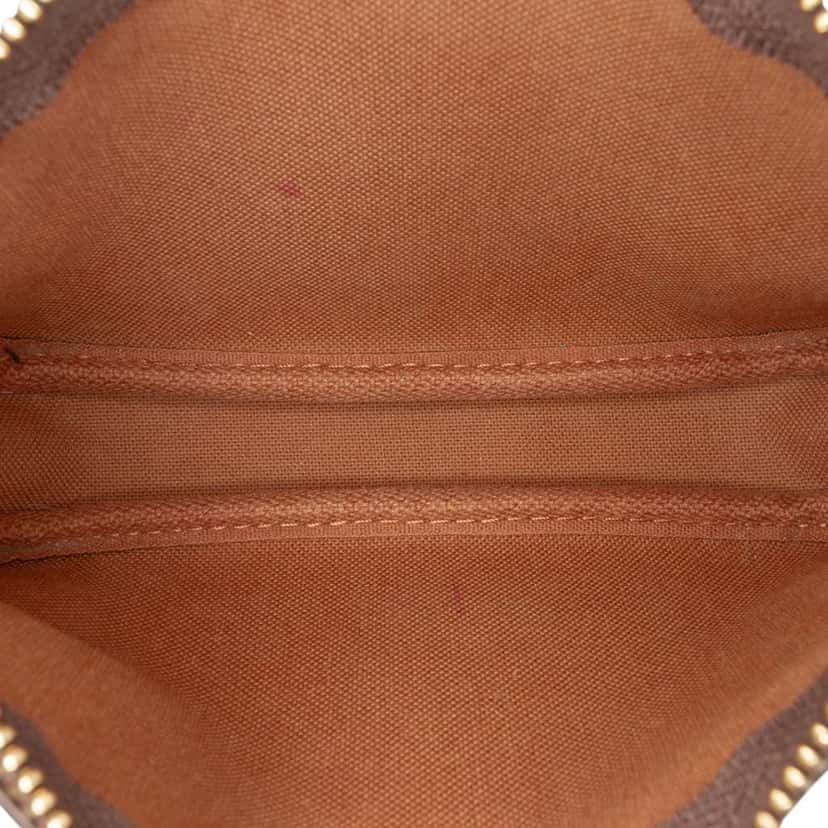 Louis Vuitton Monogram Mini Pochette Accessoires Brown Good condition - Model View