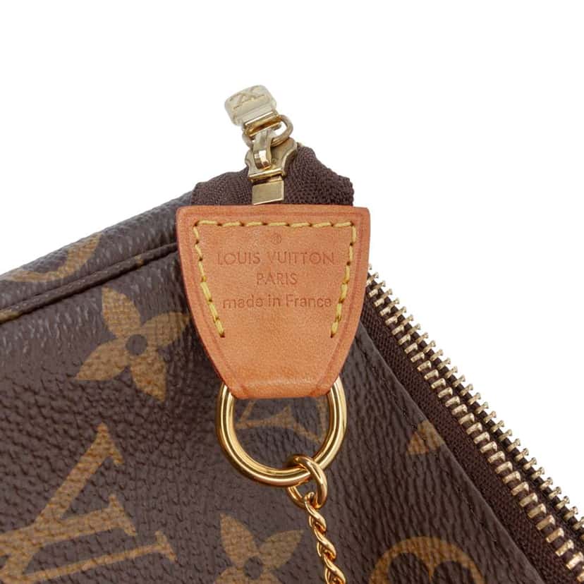 Louis Vuitton Monogram Mini Pochette Accessoires Brown Good condition - Box View