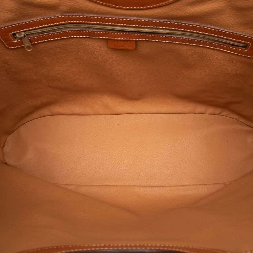 Celine Macadam Coated Canvas Tote Brown Canvas Good condition - Model View