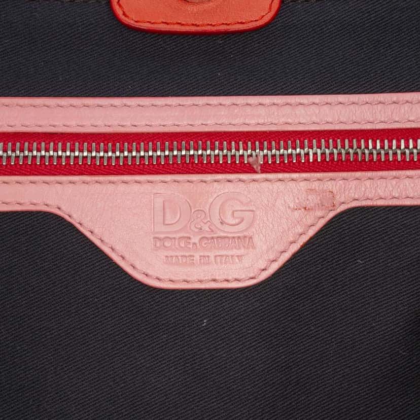 Dolce & Gabbana Mulitcolor Quilted Lambskin Lily Glam Tote Pink Leather Good condition - Box View