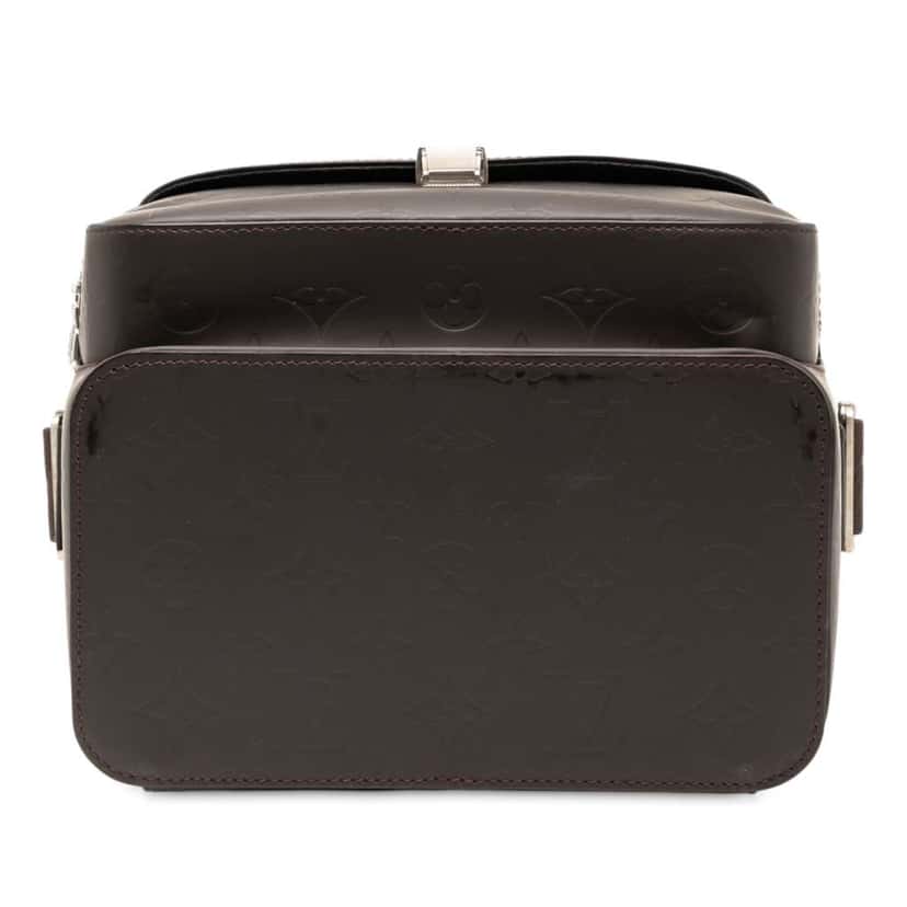Louis Vuitton Monogram Glace Charly Brown Leather Good condition - Inside View