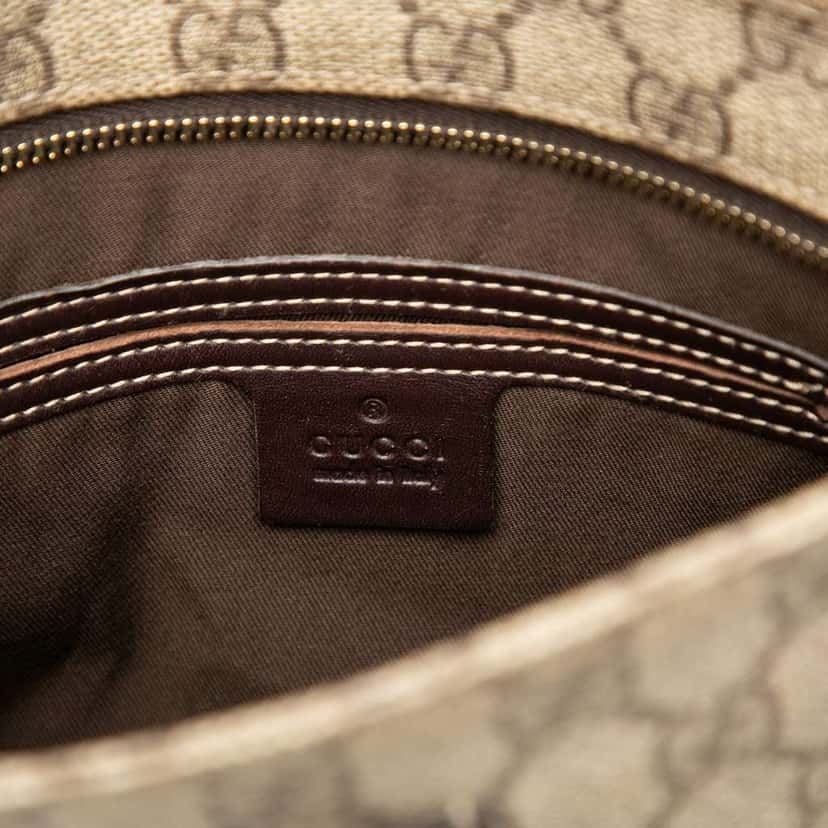 Gucci GG Supreme Crossbody Brown Canvas Good condition - Box View