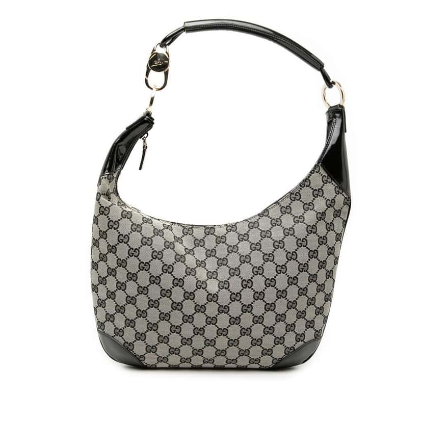 Gucci GG Canvas Shoulder Bag Brown Canvas Good condition - Front View