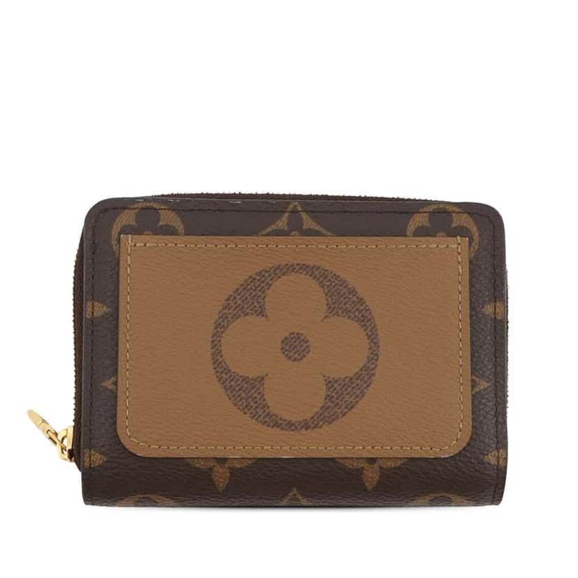 Louis Vuitton Monogram Bifold Lou Wallet Brown Good condition - Front View