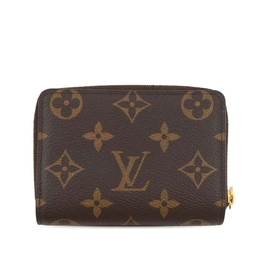 Louis Vuitton Monogram Bifold Lou Wallet Brown Good condition - Back View