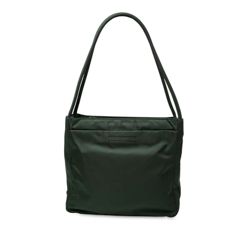 Prada Tessuto Shoulder Bag Green Good condition - Front View