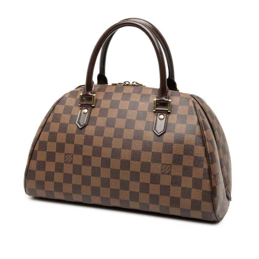 Louis Vuitton Damier Ebene Ribera MM Brown Good condition - Back View