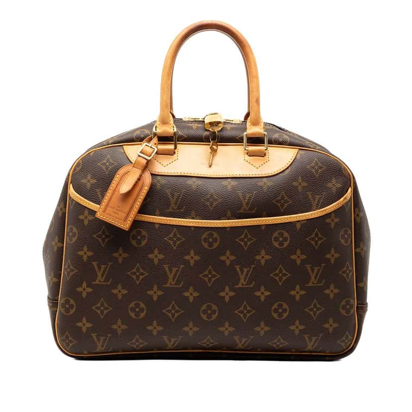 Louis Vuitton Monogram Deauville Brown Good condition - Front View