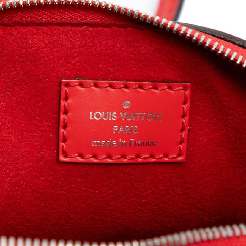 Louis Vuitton Epi Nano Alma Red Leather Good condition - Box View