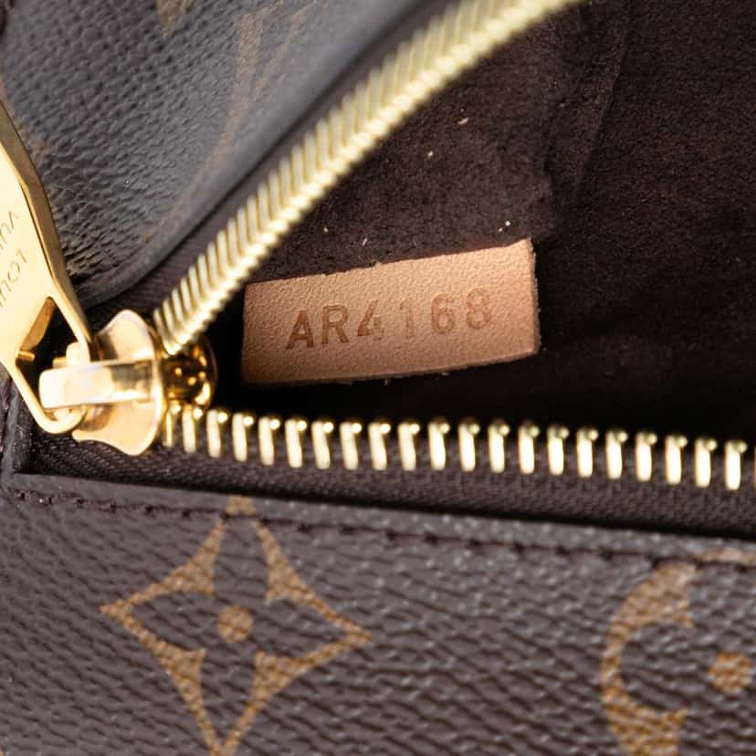 Louis Vuitton Monogram Pochette Metis Brown Good condition - Box View