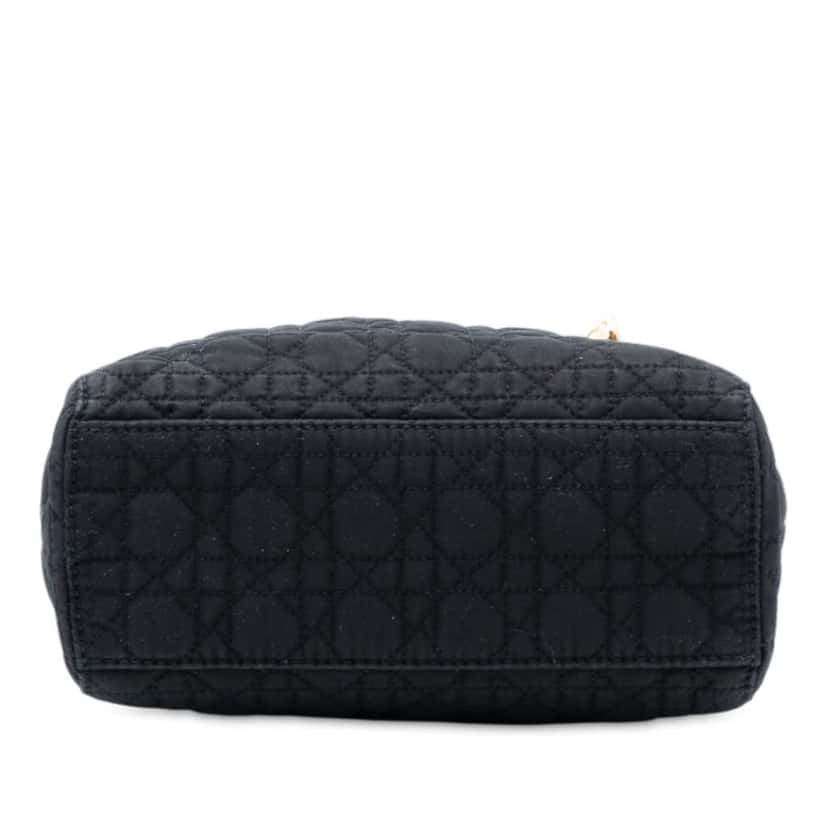 Dior Mini Nylon Cannage Lady Dior Black Very good condition - Inside View