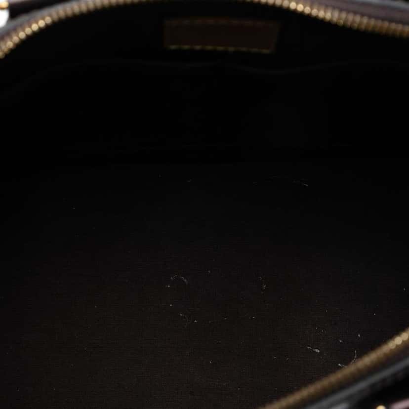 Louis Vuitton Monogram Vernis Alma PM Purple Leather Good condition - Model View