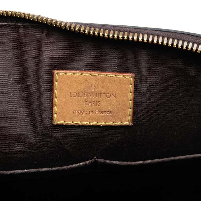 Louis Vuitton Monogram Vernis Alma PM Purple Leather Good condition - Box View