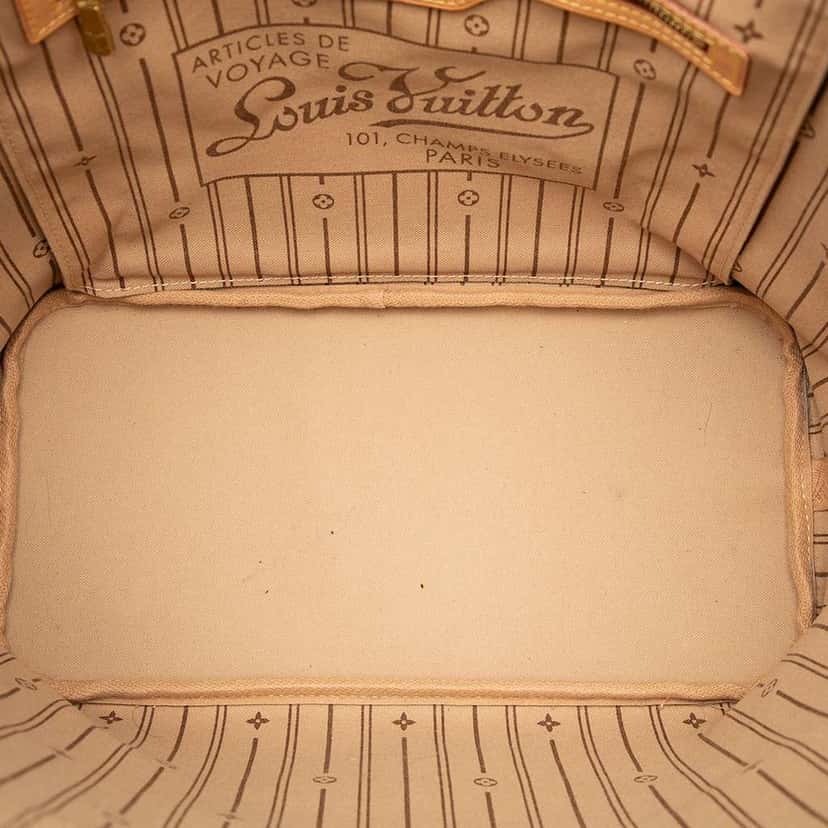 Louis Vuitton Monogram Neverfull MM Brown Good condition - Model View