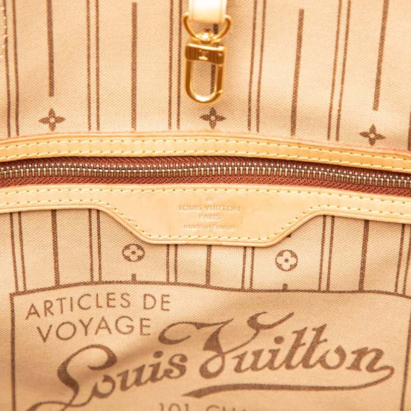 Louis Vuitton Monogram Neverfull MM Brown Good condition - Box View