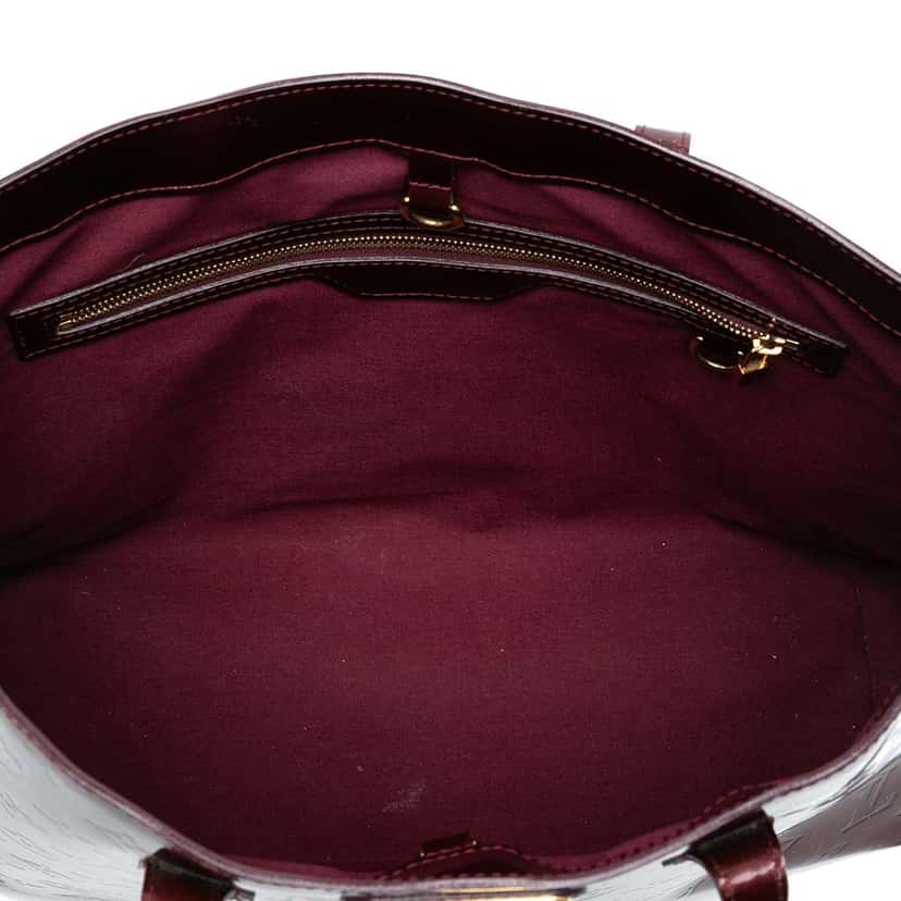 Louis Vuitton Monogram Vernis Wilshire MM Red Leather Good condition - Model View