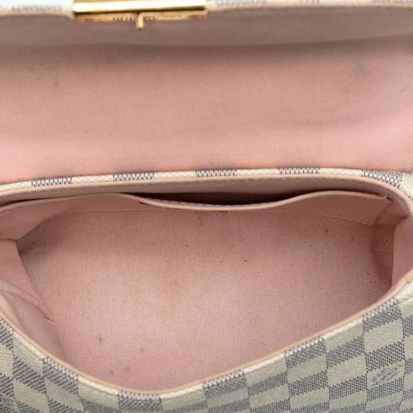 Louis Vuitton Damier Azur Croisette White Good condition - Model View