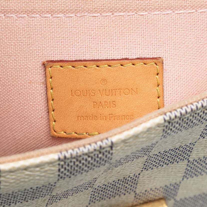 Louis Vuitton Damier Azur Croisette White Good condition - Box View