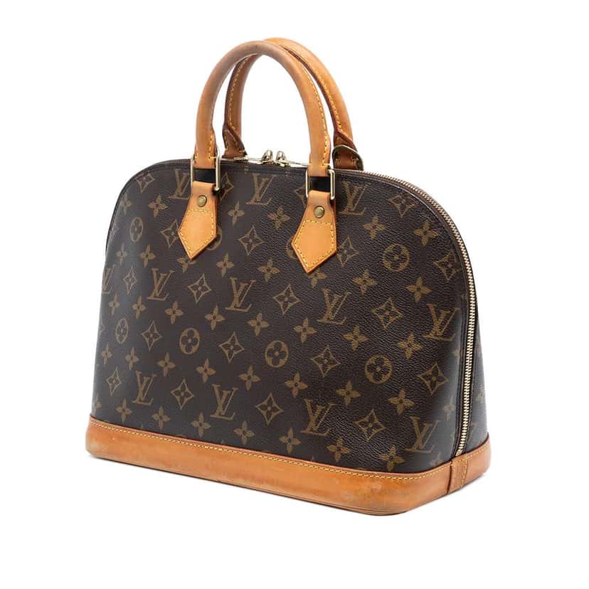 Louis Vuitton Monogram Alma PM Brown Good condition - Back View