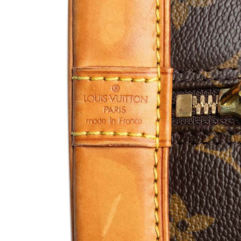 Louis Vuitton Monogram Alma PM Brown Good condition - Box View