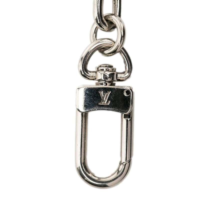 Louis Vuitton Silver Plated Chain Strap Silver Metal Good condition - Inside View