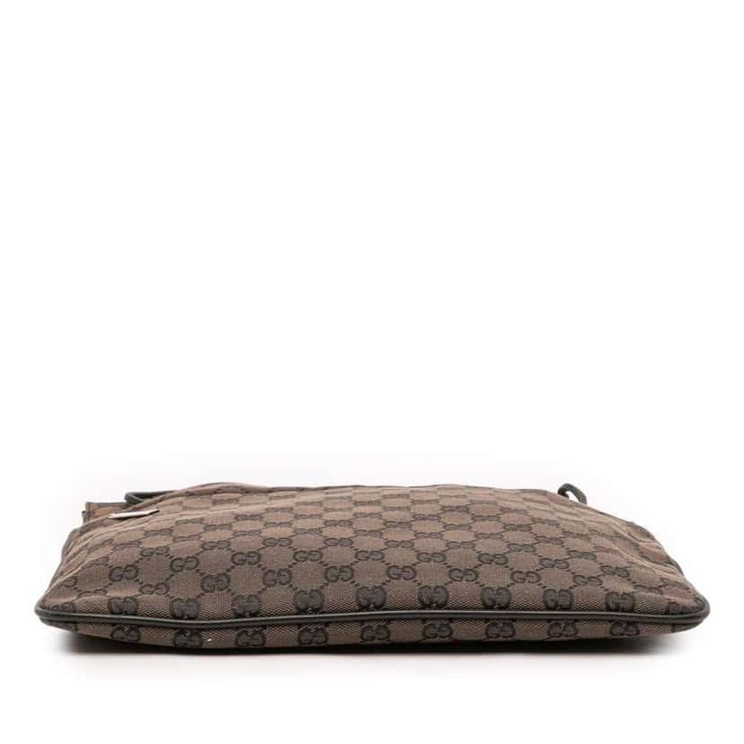 Gucci GG Canvas Shoulder Bag Brown Canvas Good condition - Inside View