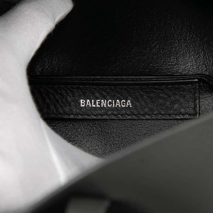 Balenciaga XS Leather Everyday Tote Grey Leather Good condition - Box View