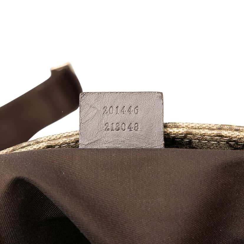 Gucci GG Supreme Crossbody Brown Canvas Good condition - Box View