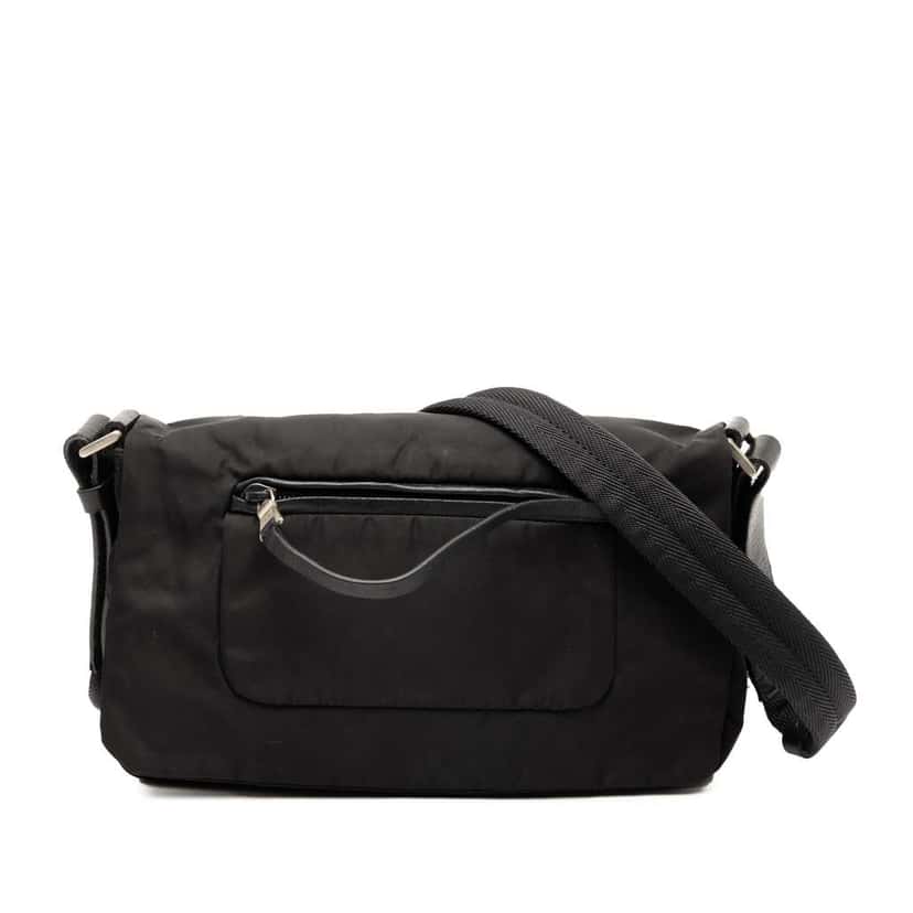 Prada Tessuto Shoulder Bag Black Good condition - Front View