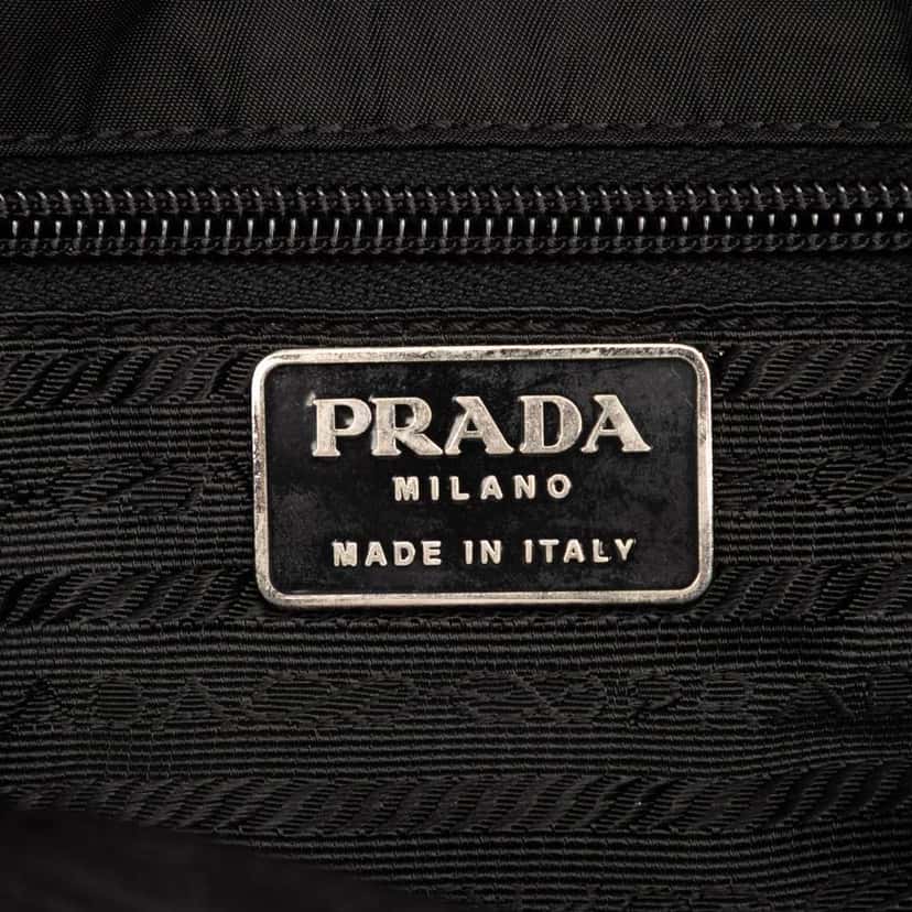 Prada Tessuto Shoulder Bag Black Good condition - Box View