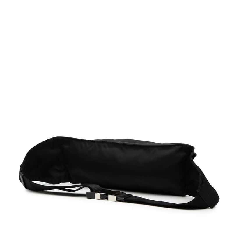 Prada Tessuto Multi Pocket Belt Bag Black Good condition - Back View