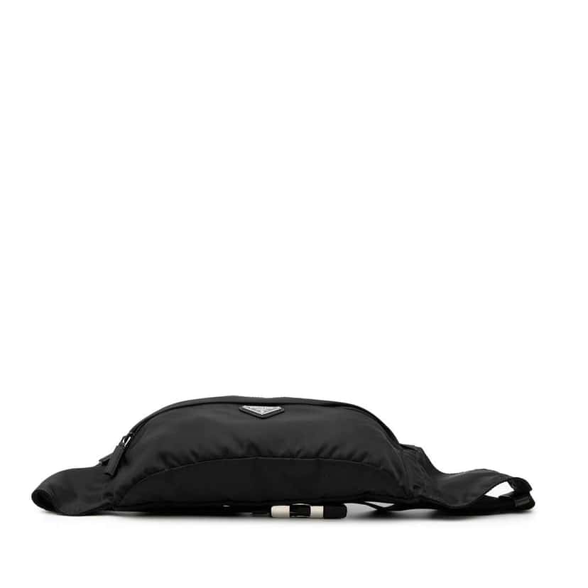 Prada Tessuto Multi Pocket Belt Bag Black Good condition - Inside View