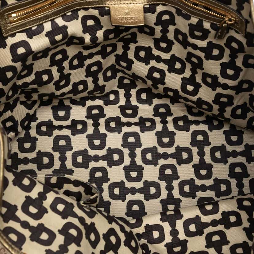Gucci Large GG Canvas Jolicoeur Tote Brown Canvas Good condition - Model View