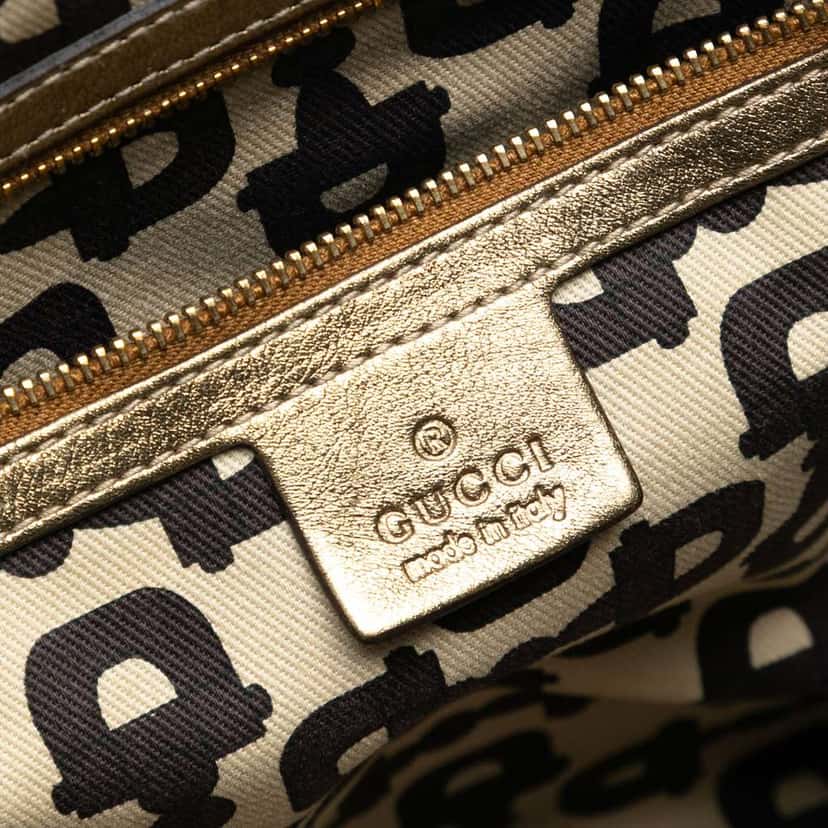 Gucci Large GG Canvas Jolicoeur Tote Brown Canvas Good condition - Box View