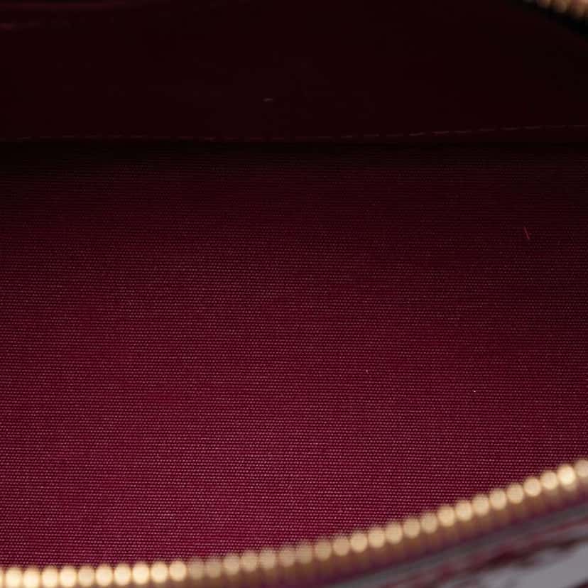 Louis Vuitton Monogram Vernis Alma BB Red Leather Good condition - Model View