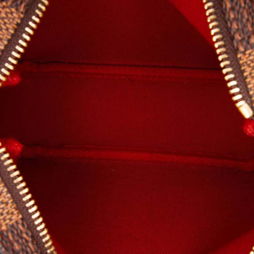 Louis Vuitton Damier Ebene Trousse Pochette Brown Canvas Good condition - Model View