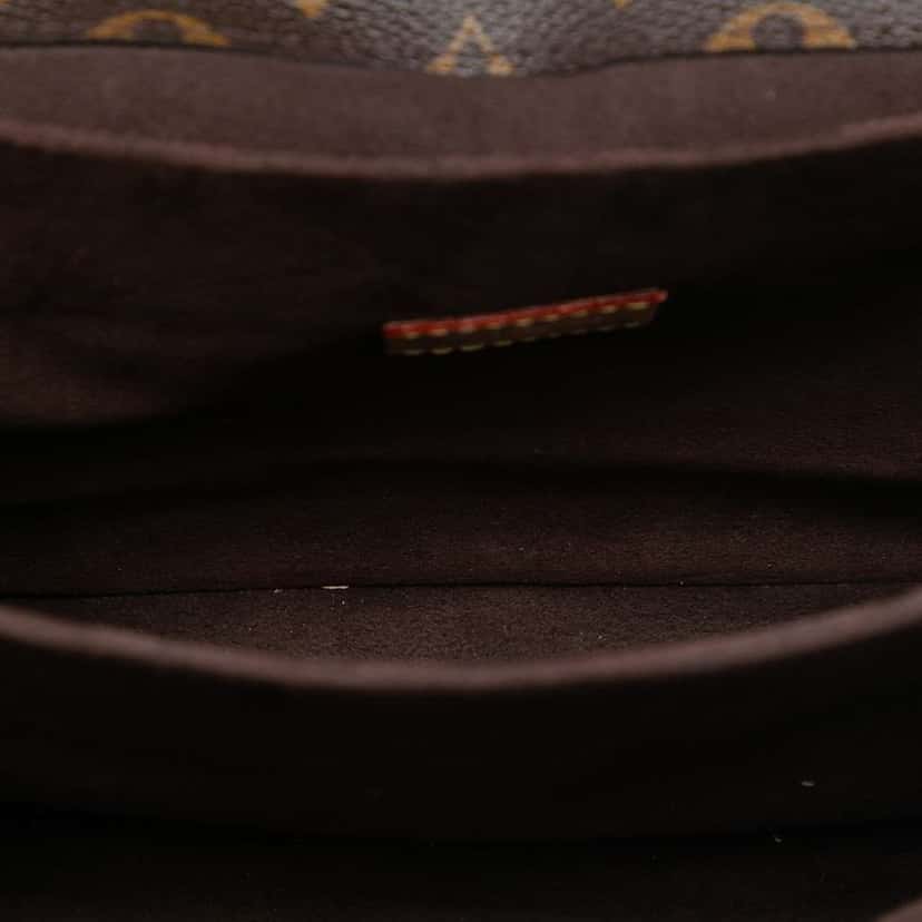Louis Vuitton Monogram Pochette Metis Brown Good condition - Model View