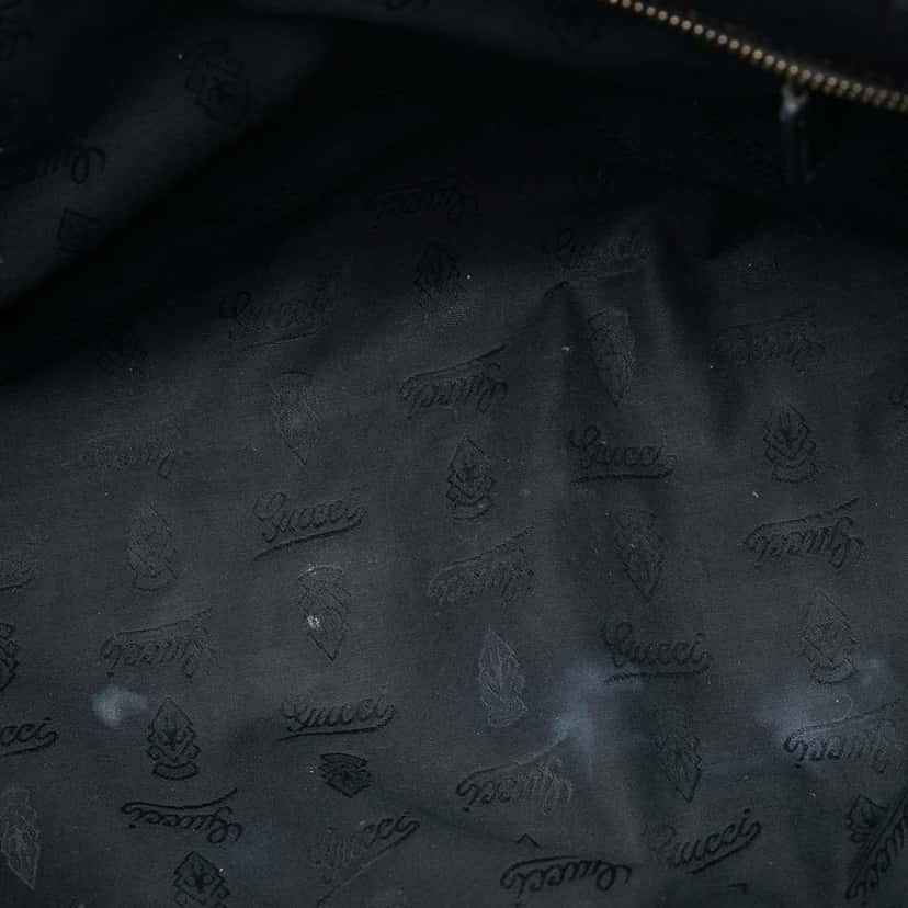 Gucci Medium GG Imprime Tote Black Canvas Very good condition - Model View