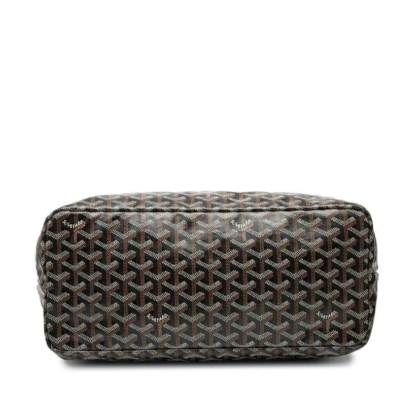 Goyard Goyardine Saint Louis PM Black Canvas Very good condition - Inside View
