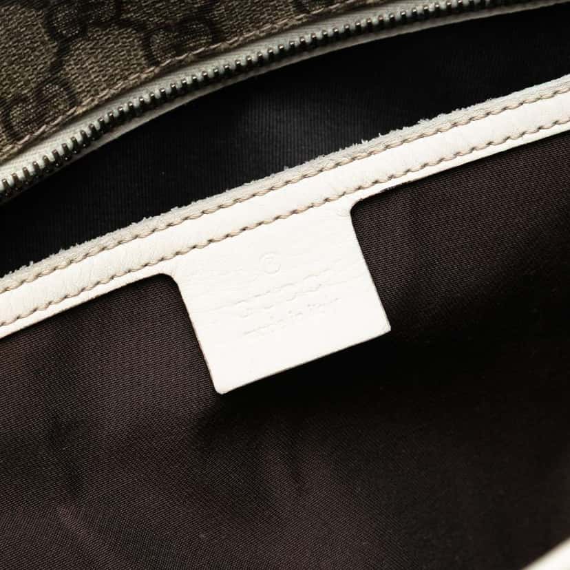 Gucci GG Supreme Tote Brown Canvas Good condition - Box View