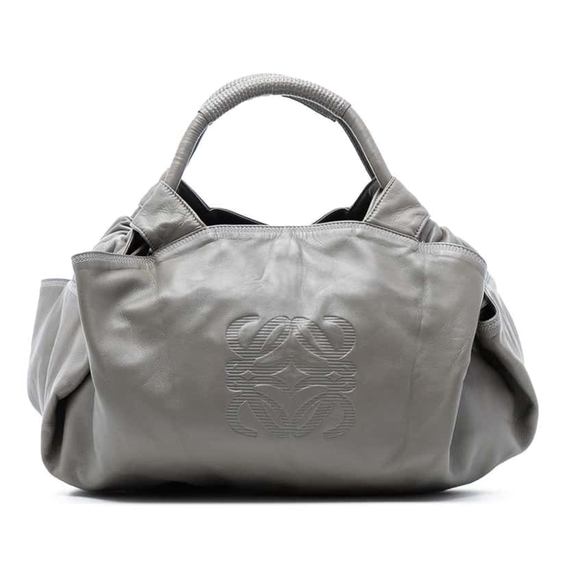 Loewe Nappa Aire Grey Leather Good condition - Front View