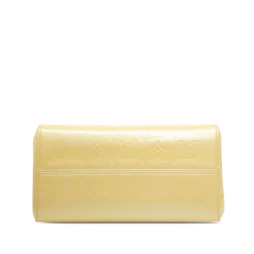 Louis Vuitton Monogram Vernis Maple Drive White Leather Good condition - Inside View