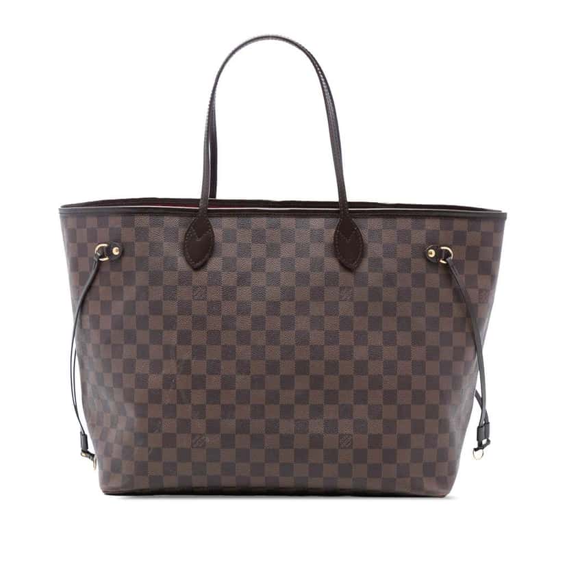 Louis Vuitton Damier Ebene Neverfull GM Brown Good condition - Front View