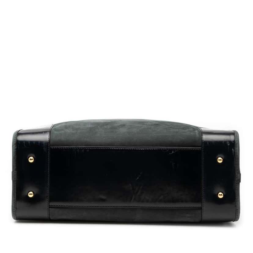 Loewe Suede Amazona 35 Black Leather Good condition - Inside View