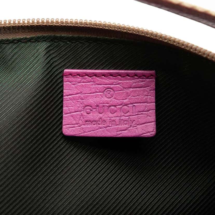 Gucci GG Canvas Web Boat Brown Canvas Very good condition - Box View