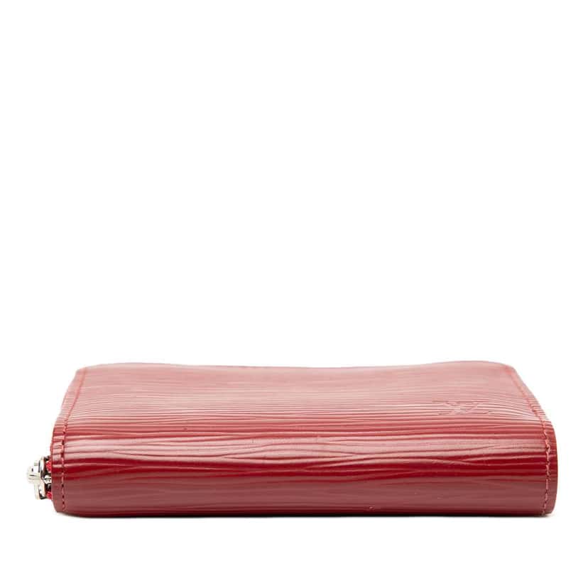 Louis Vuitton Epi Zippy Coin Purse Red Leather Very good condition - Inside View