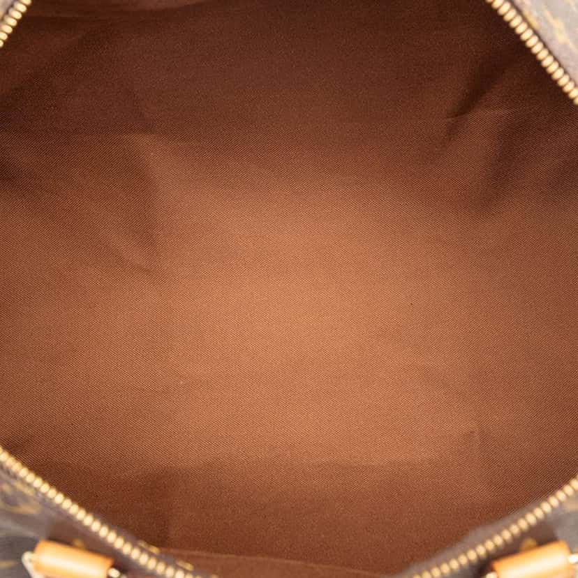 Louis Vuitton Monogram Speedy 35 Brown Good condition - Model View