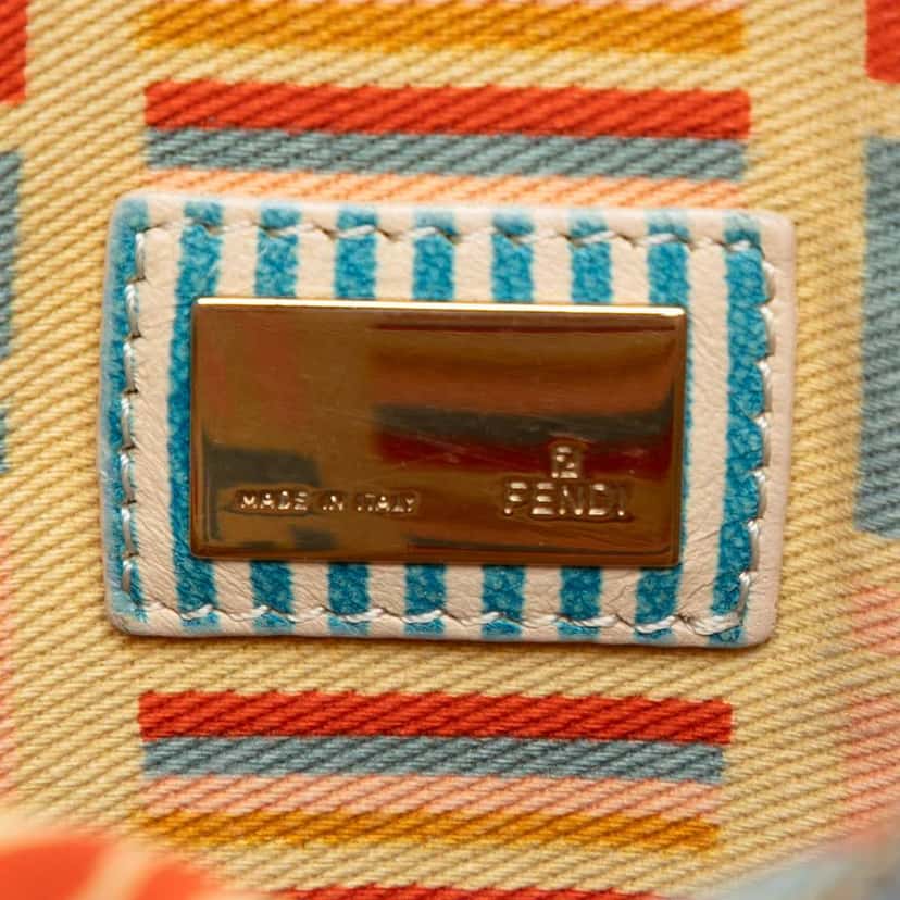Fendi Zucca Denim Crossbody Blue Denim Very good condition - Box View